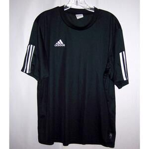 Vintage Adidas Men's Medium Black Short Sleeve Climalite Shirt